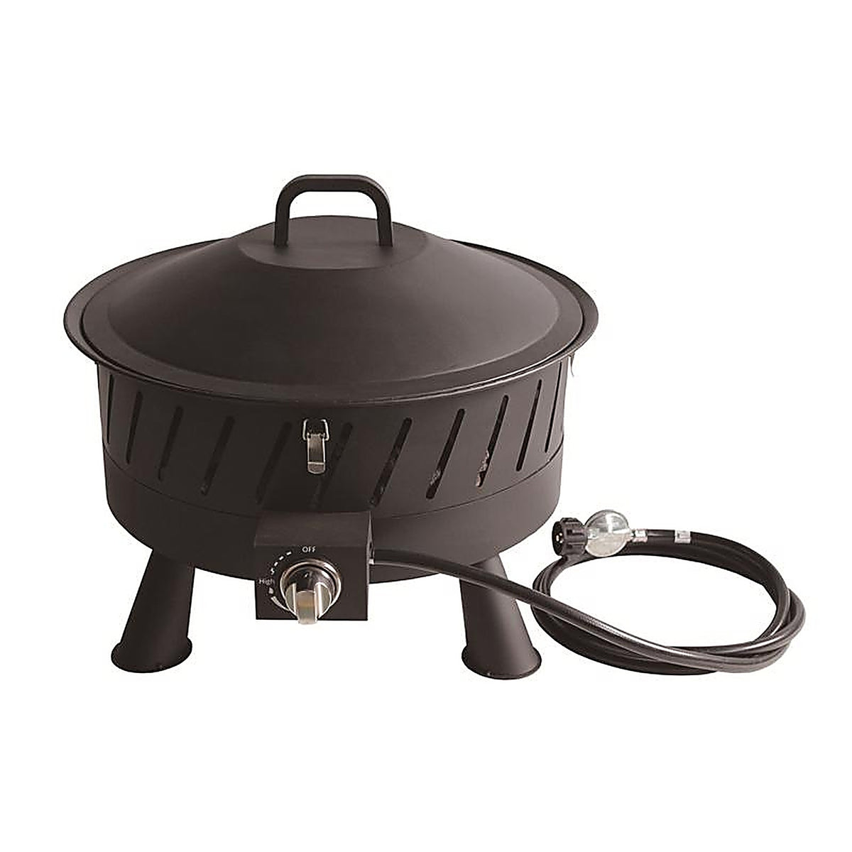 Living Accents - GFT-10834A - 22 In. W Steel Round Propane Fire Pit