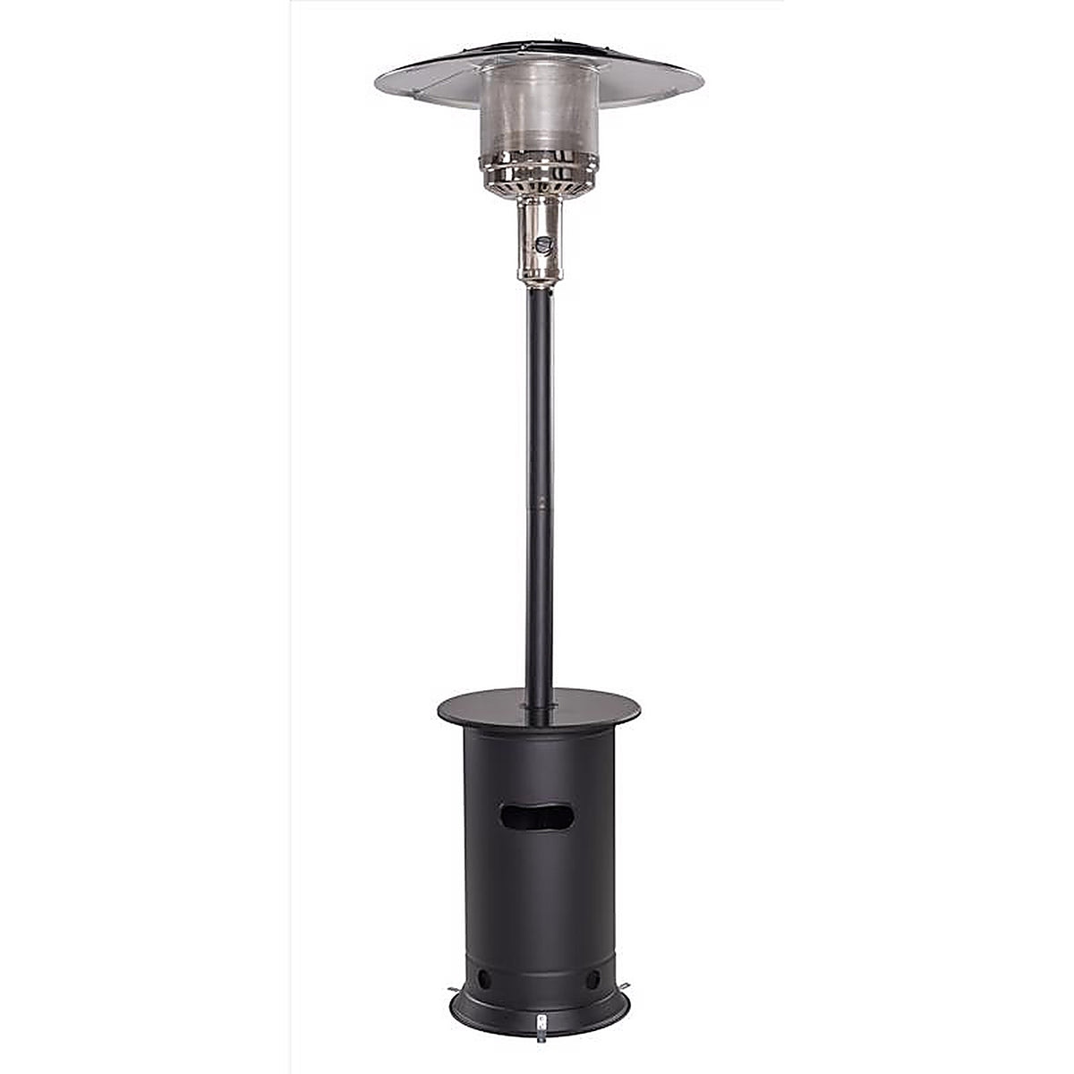 Living Accents - 60485 - 46000 Btu Propane Steel Freestanding Patio Heater 250 Sq Ft