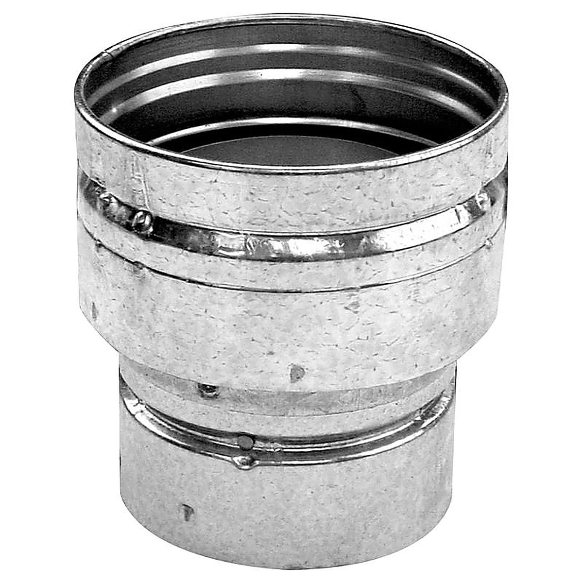 Selkirk - 103324 - 3 In. D X 4 In. L Aluminum/Galvanized Steel Gas Vent Connector