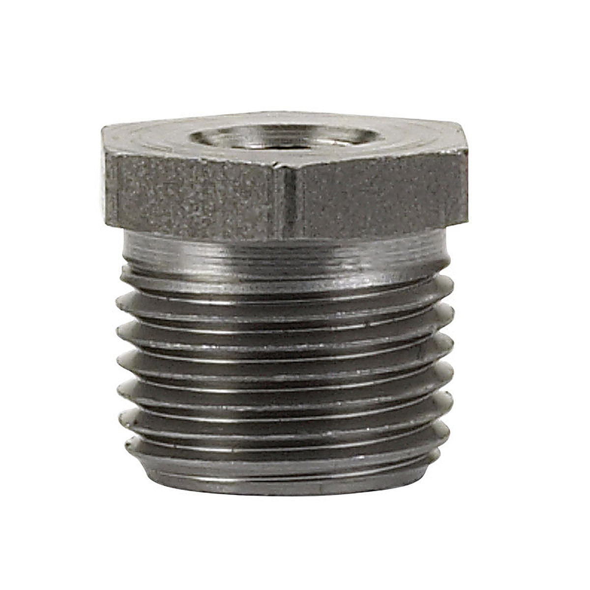 Billco Corporation - 753288000148 - 1/2 In. MPT X 1/8 In. D MPT Black Steel HEX Bushing