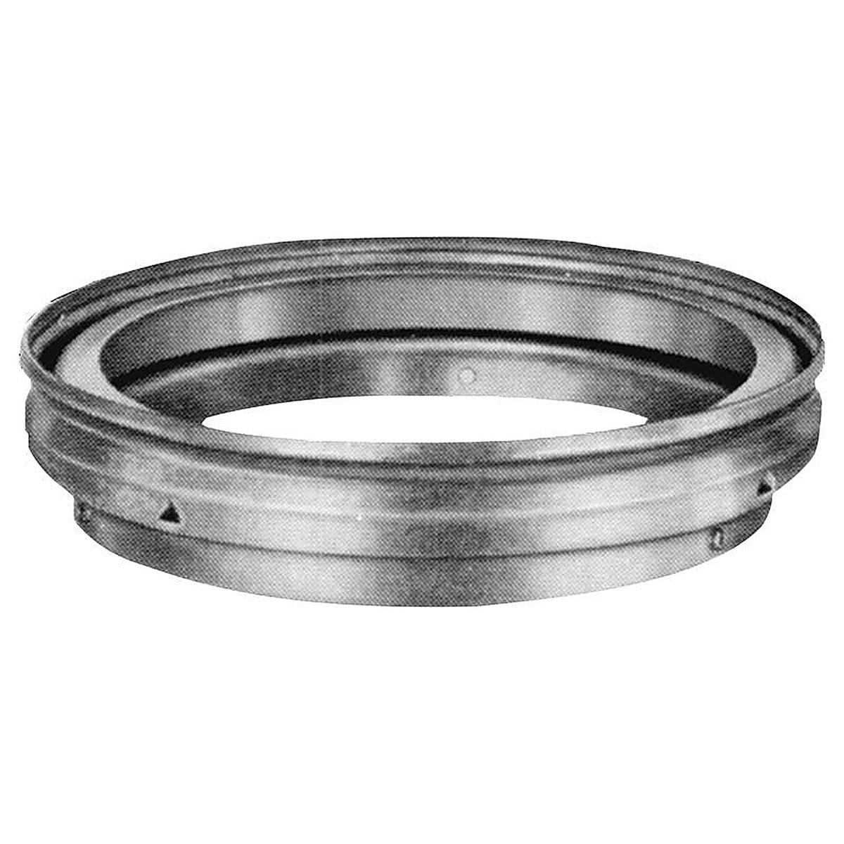 Selkirk - 106307 - 6 In. D X 7 In. L Aluminum/Galvanized Steel Gas Vent Connector