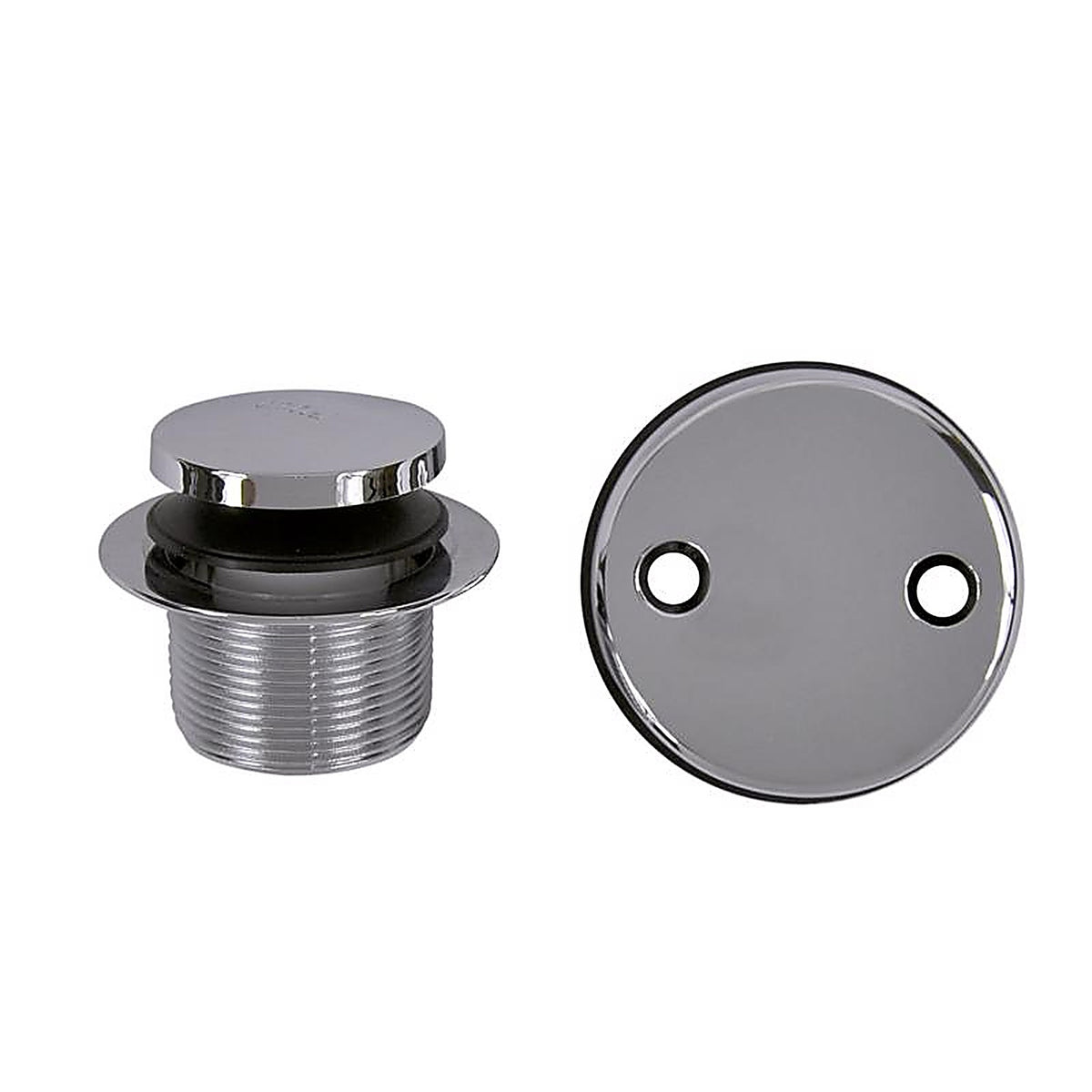 Danco - 9D00051930 - 1-1/2 In. D Polished Chrome Plastic Tub Drain Kit