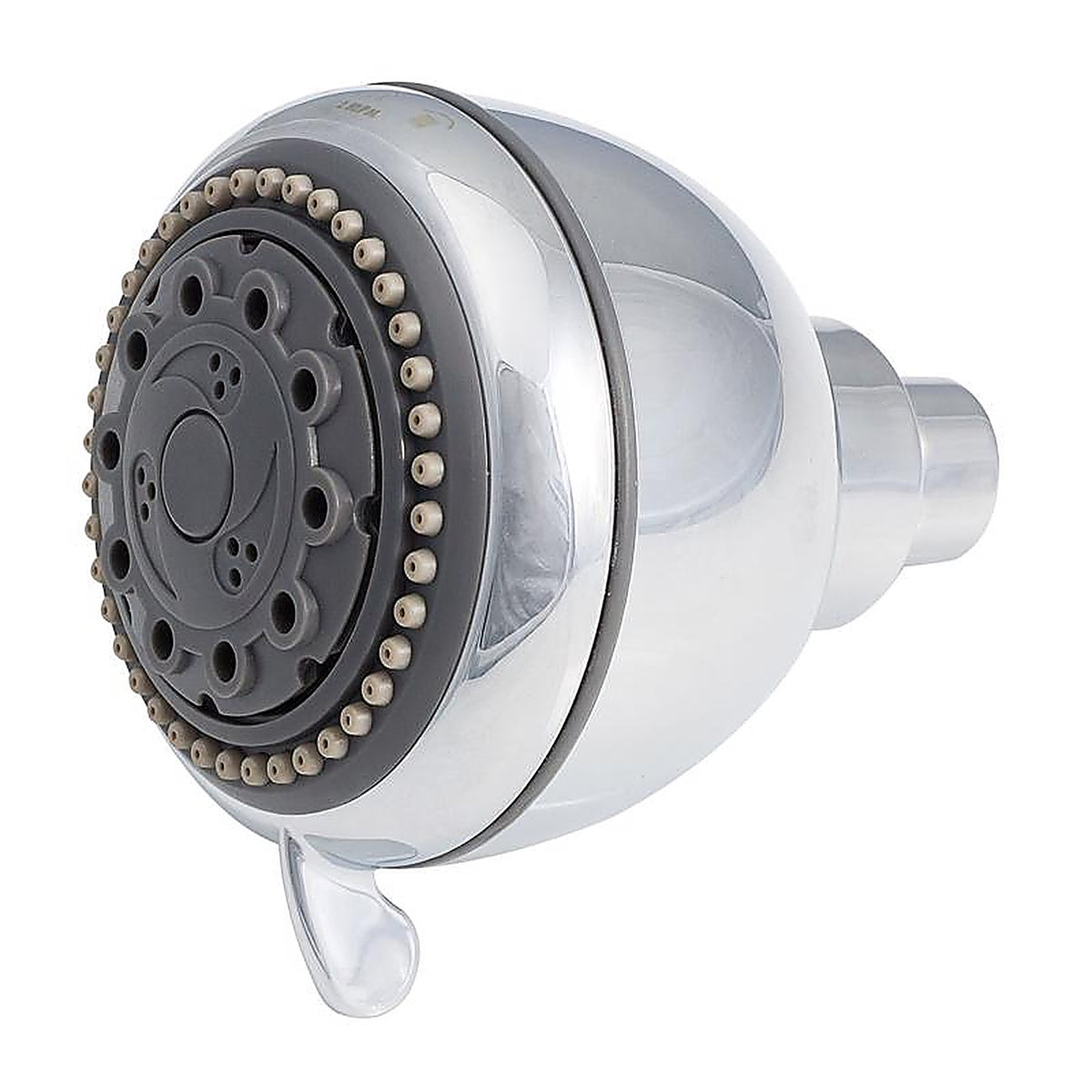 Whedon - FP542C - Champagne Massage Polished Chrome Plastic 5 Settings Wallmount Showerhead 2 GPM