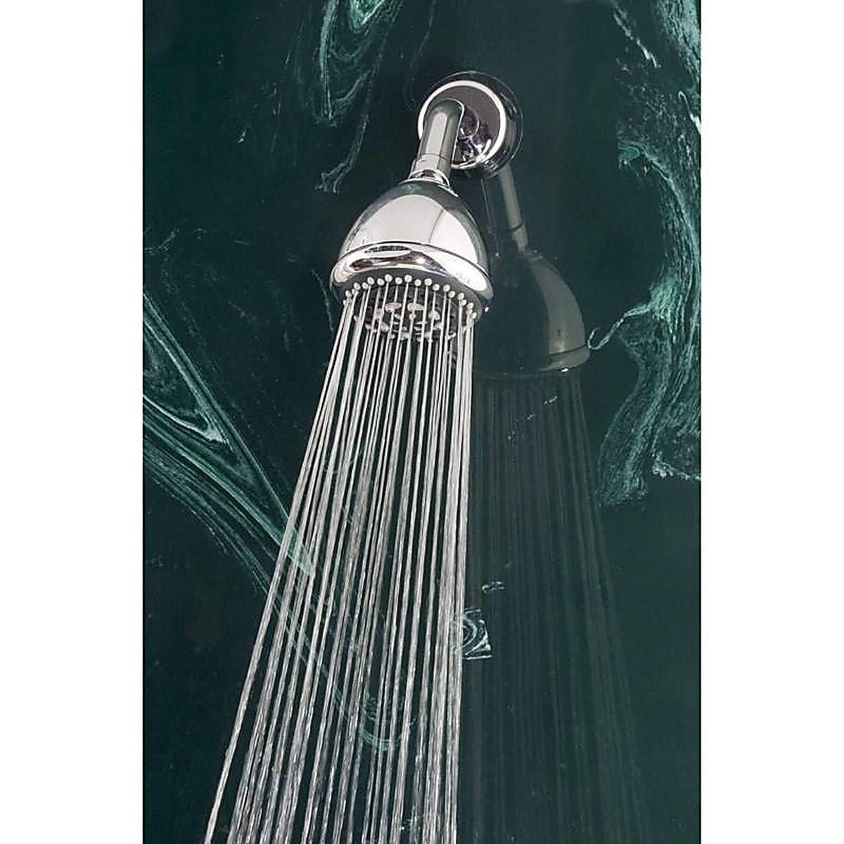 Whedon - FP742C - Rainbow Massage Polished Chrome Plastic 7 Settings Showerhead 2 GPM