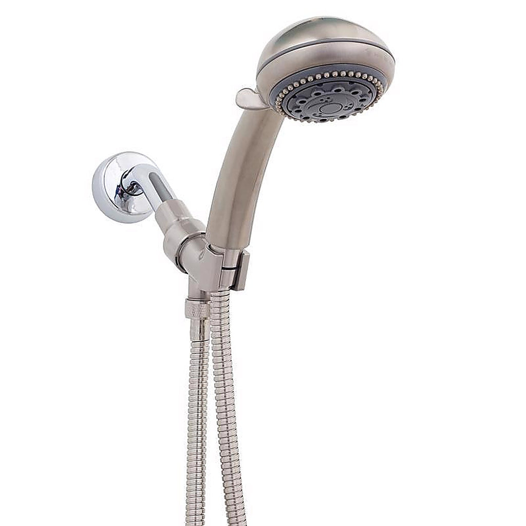 Whedon - AFP62C-N - Champagne Massage Brushed Nickel Plastic 5 Settings Handheld Showerhead 2 GPM