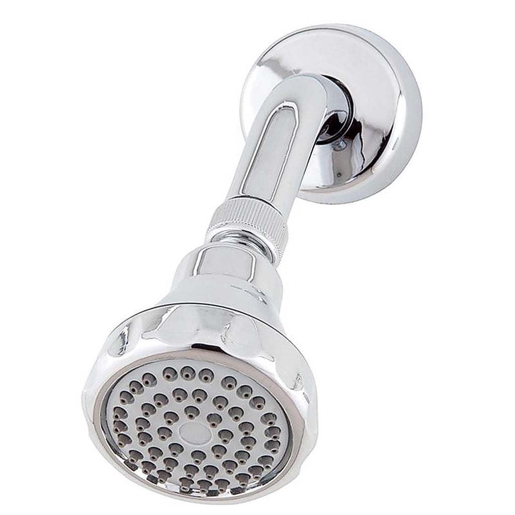 Whedon - BL42C - Chrome Plastic 1 Settings Wallmount Showerhead 2 GPM