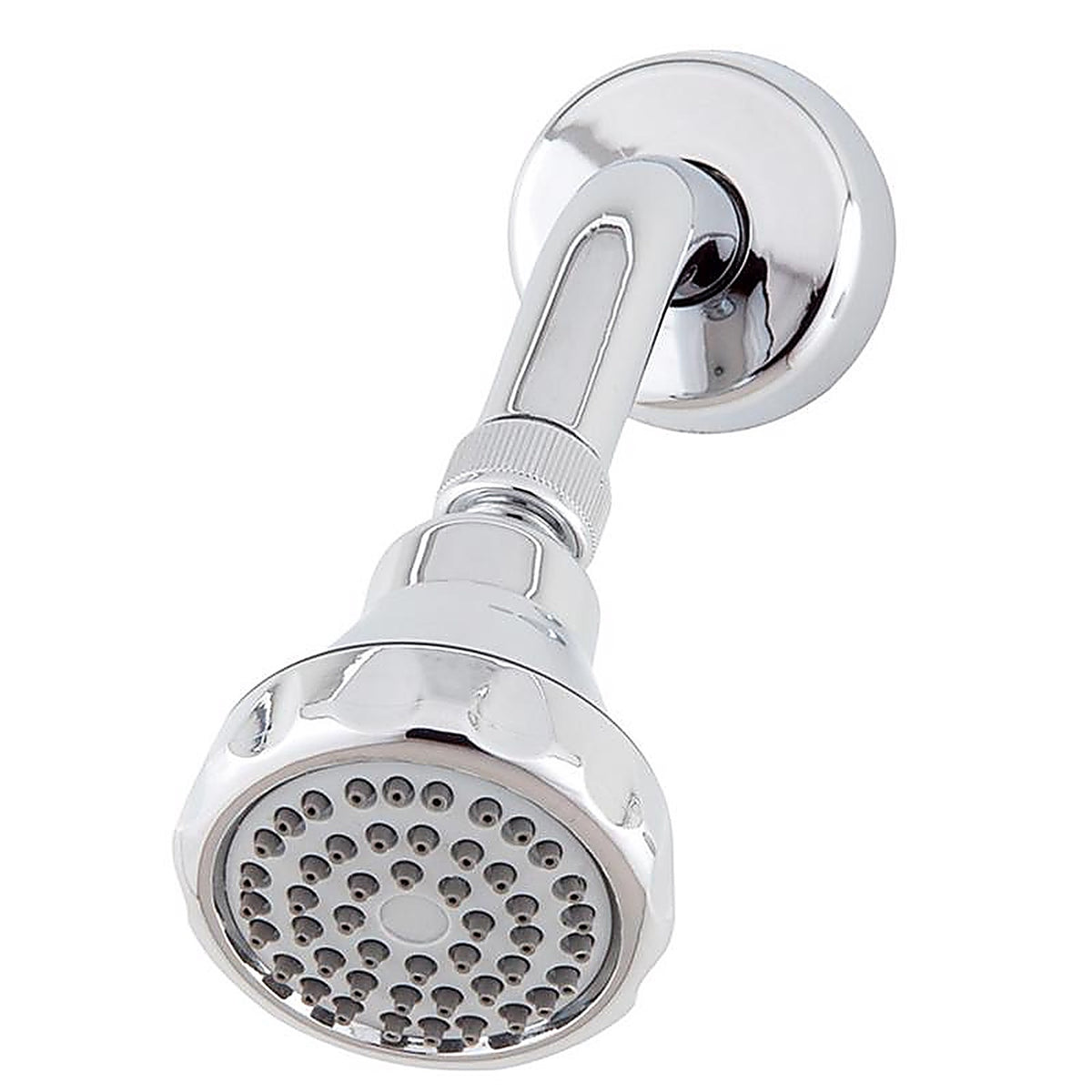 Whedon - BL42C - Chrome Plastic 1 Settings Wallmount Showerhead 2 GPM