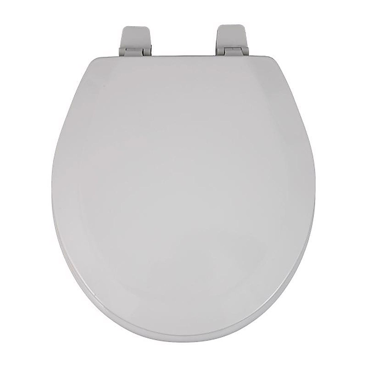 OakBrook - MD013-FG - Collection Laurel Round White Wood Toilet Seat