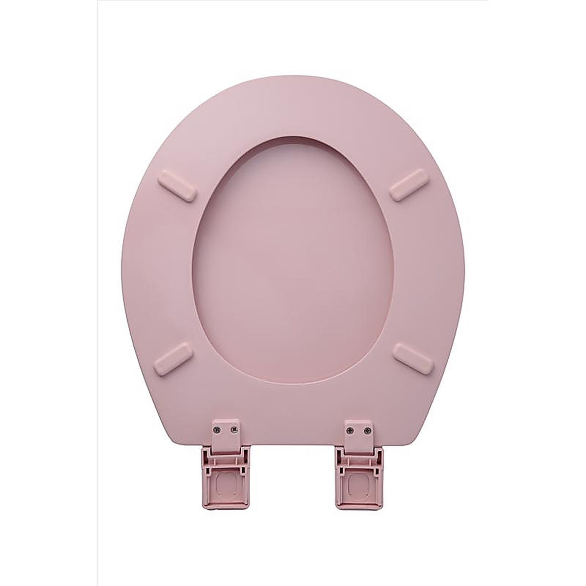 OakBrook - MD013-FG-PINK - Collection Laurel Round Pink Wood Toilet Seat