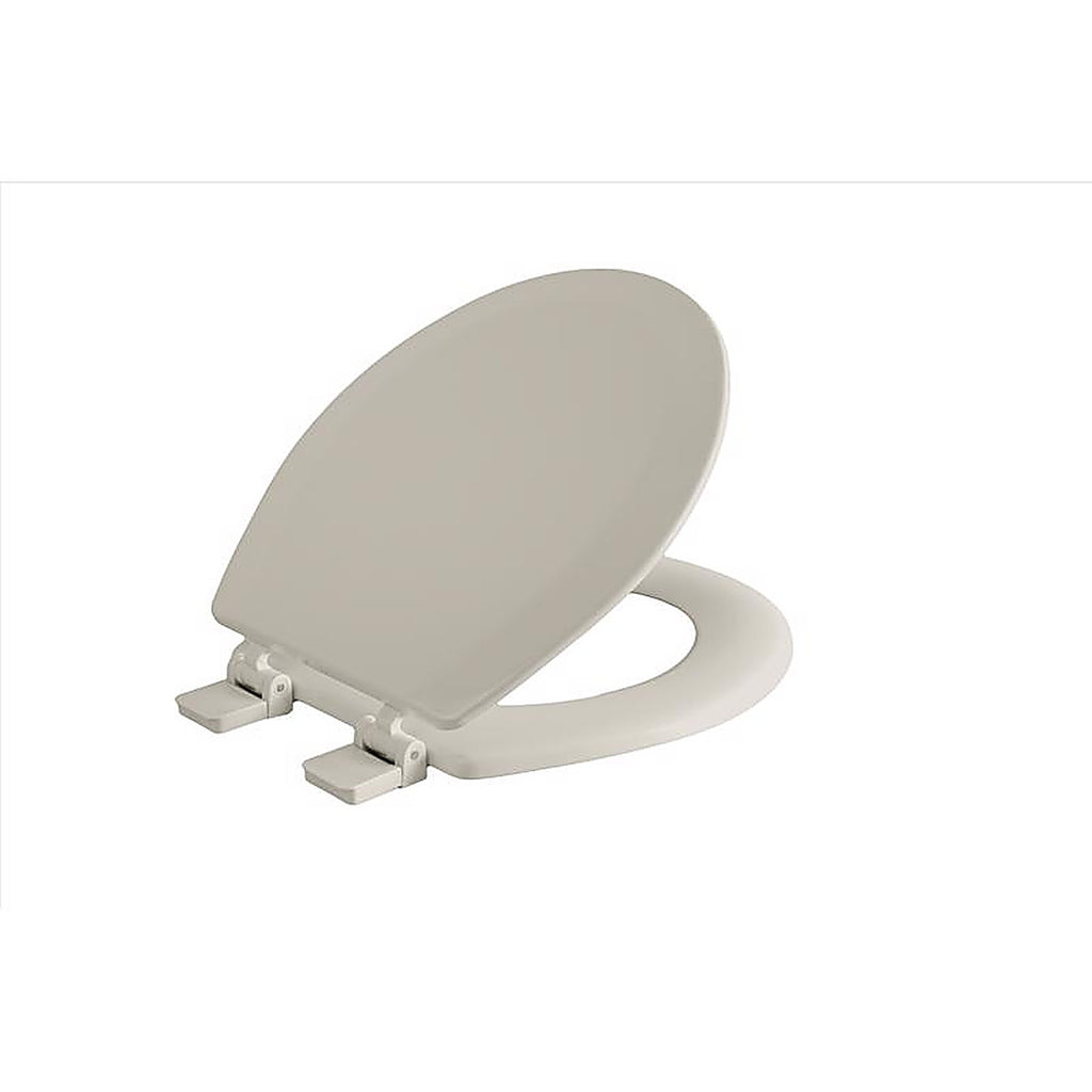 OakBrook - MD013-FG-BONE - Collection Laurel Round Bone Wood Toilet Seat