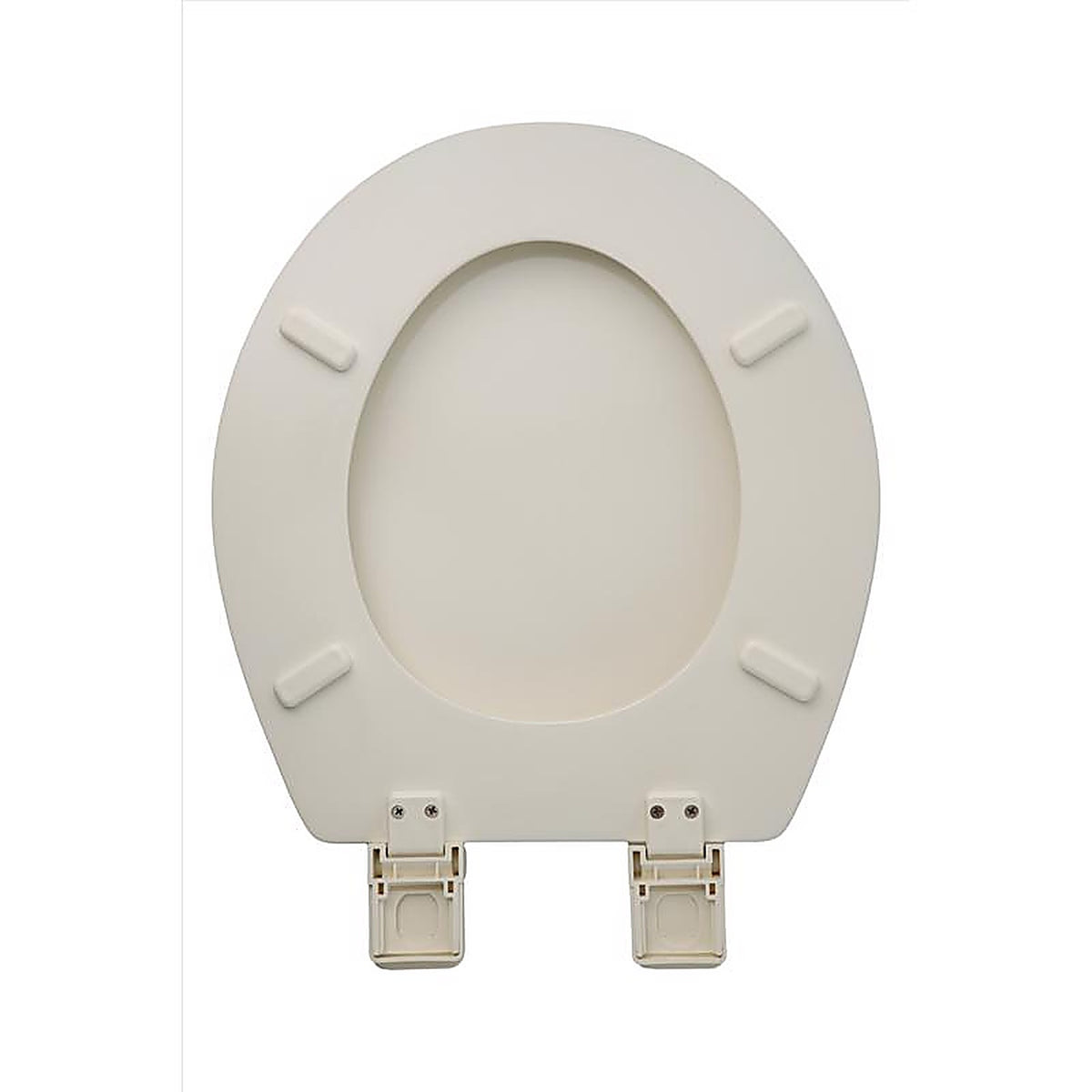 OakBrook - MD013-FG-BONE - Collection Laurel Round Bone Wood Toilet Seat