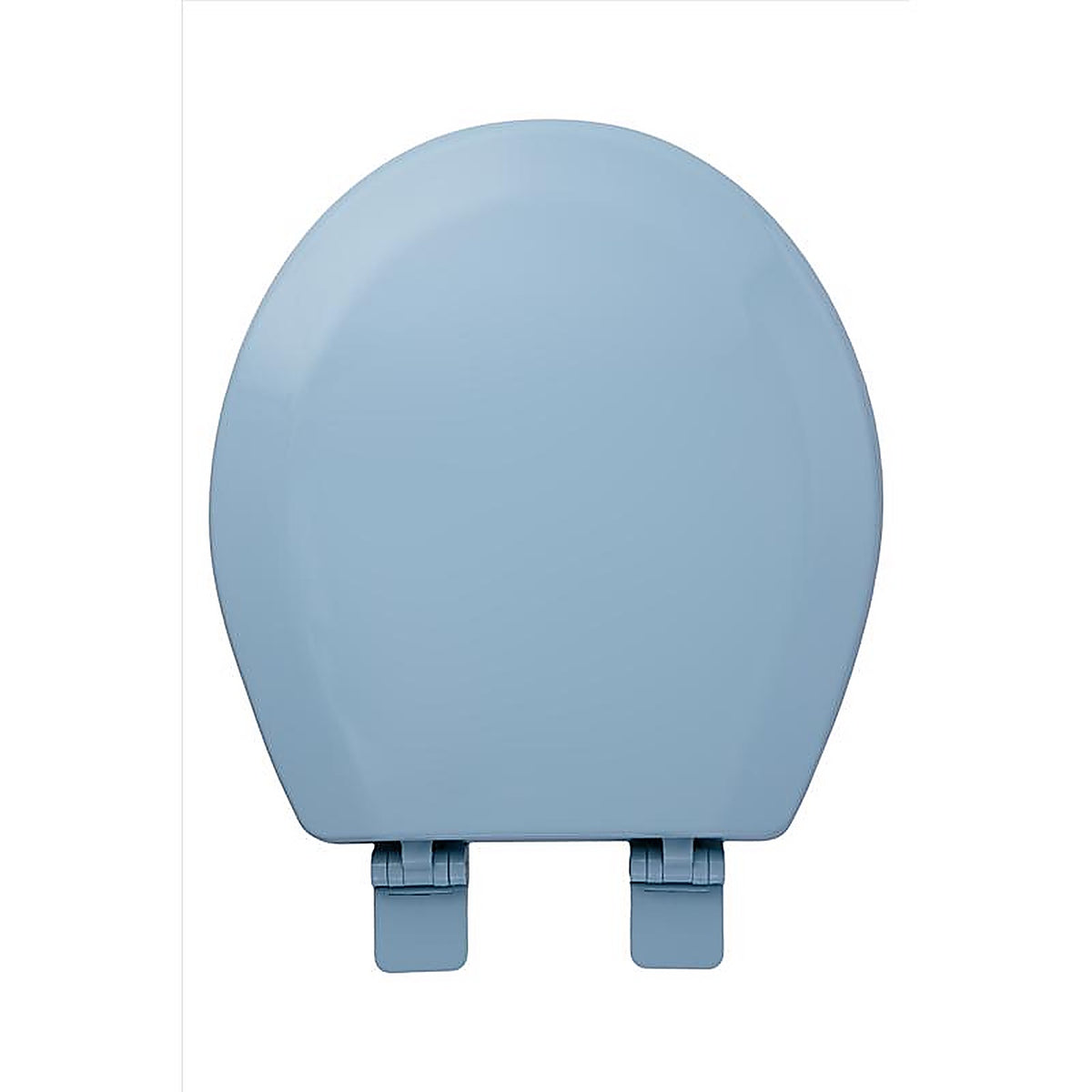 OakBrook - MD013-FG-BLUE - Collection Laurel Round Blue Wood Toilet Seat