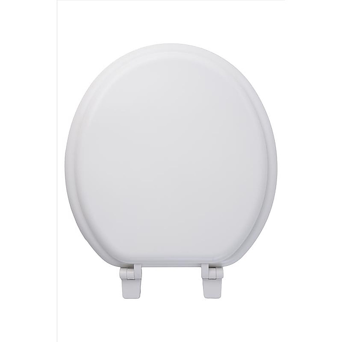OakBrook - MD091-SB - Collection Round White Wood Toilet Seat