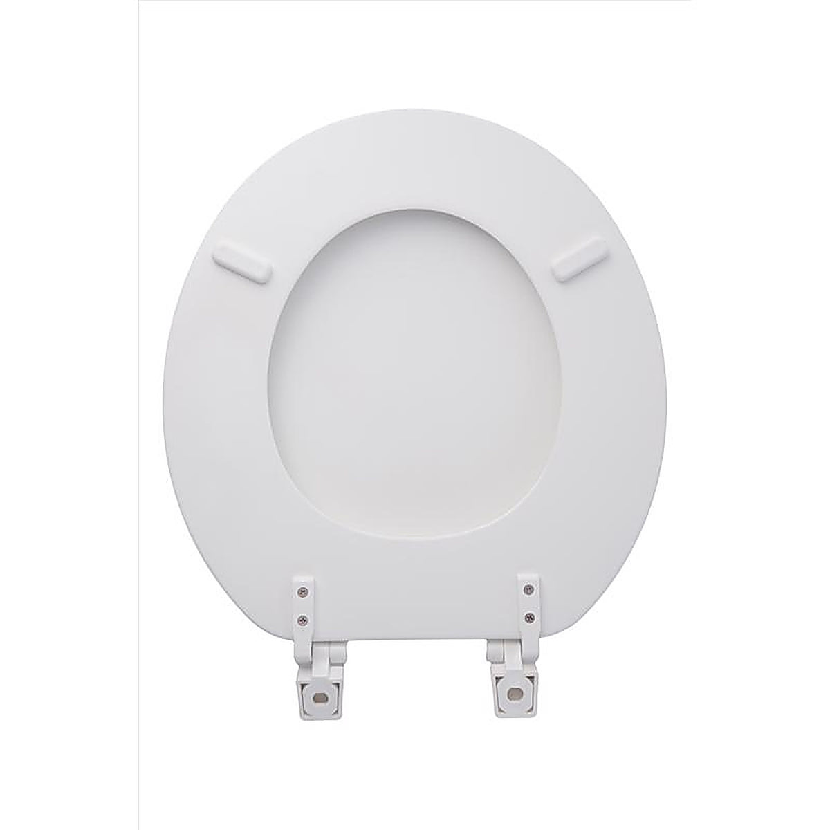 OakBrook - MD091-SB - Collection Round White Wood Toilet Seat