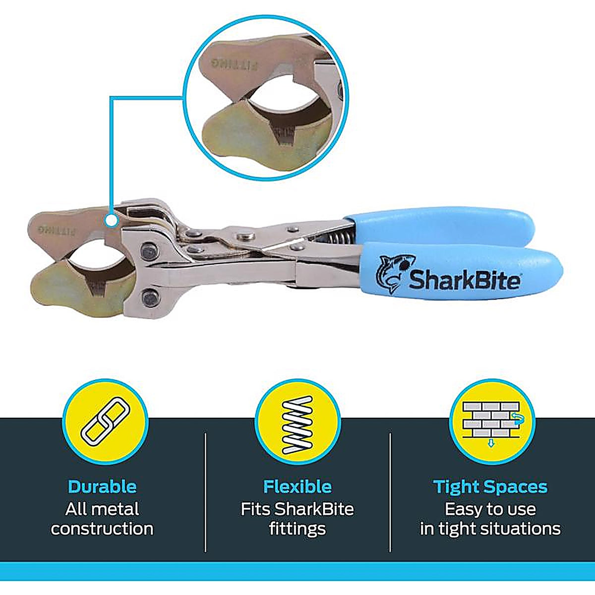 Sharkbite - PROD3810 - Plumbing Plier 1 In. D 1 Piece