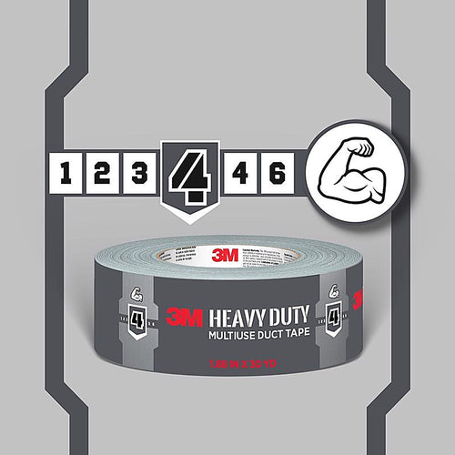 3M - 2120 - 1.88 In. W X 20 Yd L Gray Heavy Duty Duct Tape