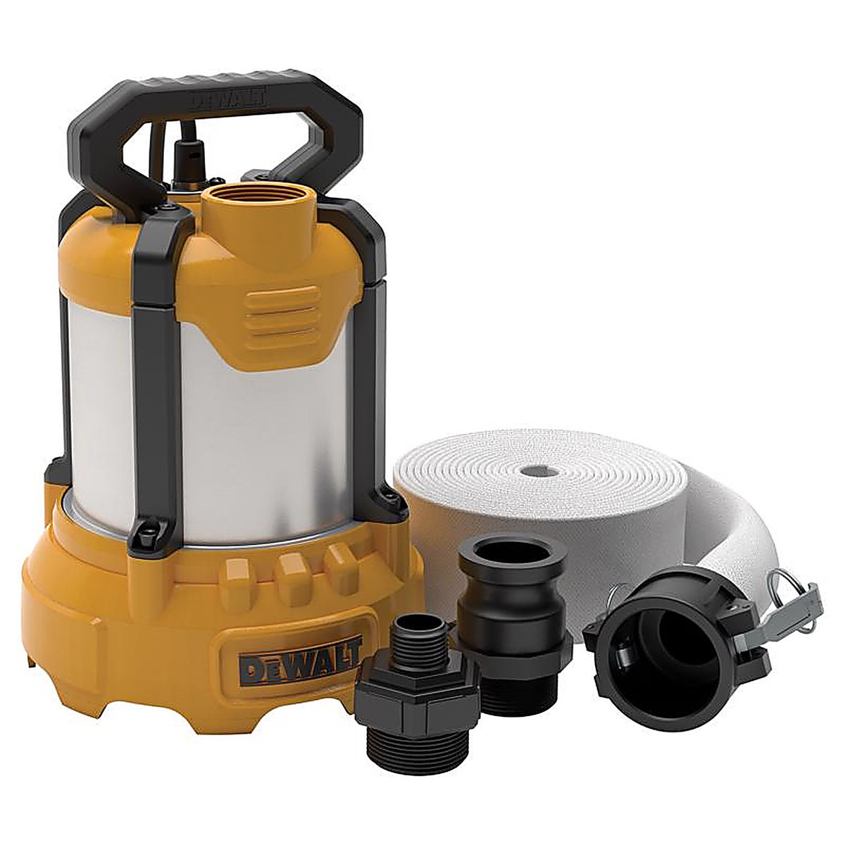 DeWalt - DXWP61379 - 1/3 HP 3600 GPH Aluminum Switchless Switch Bottom AC Utility Pump Kit