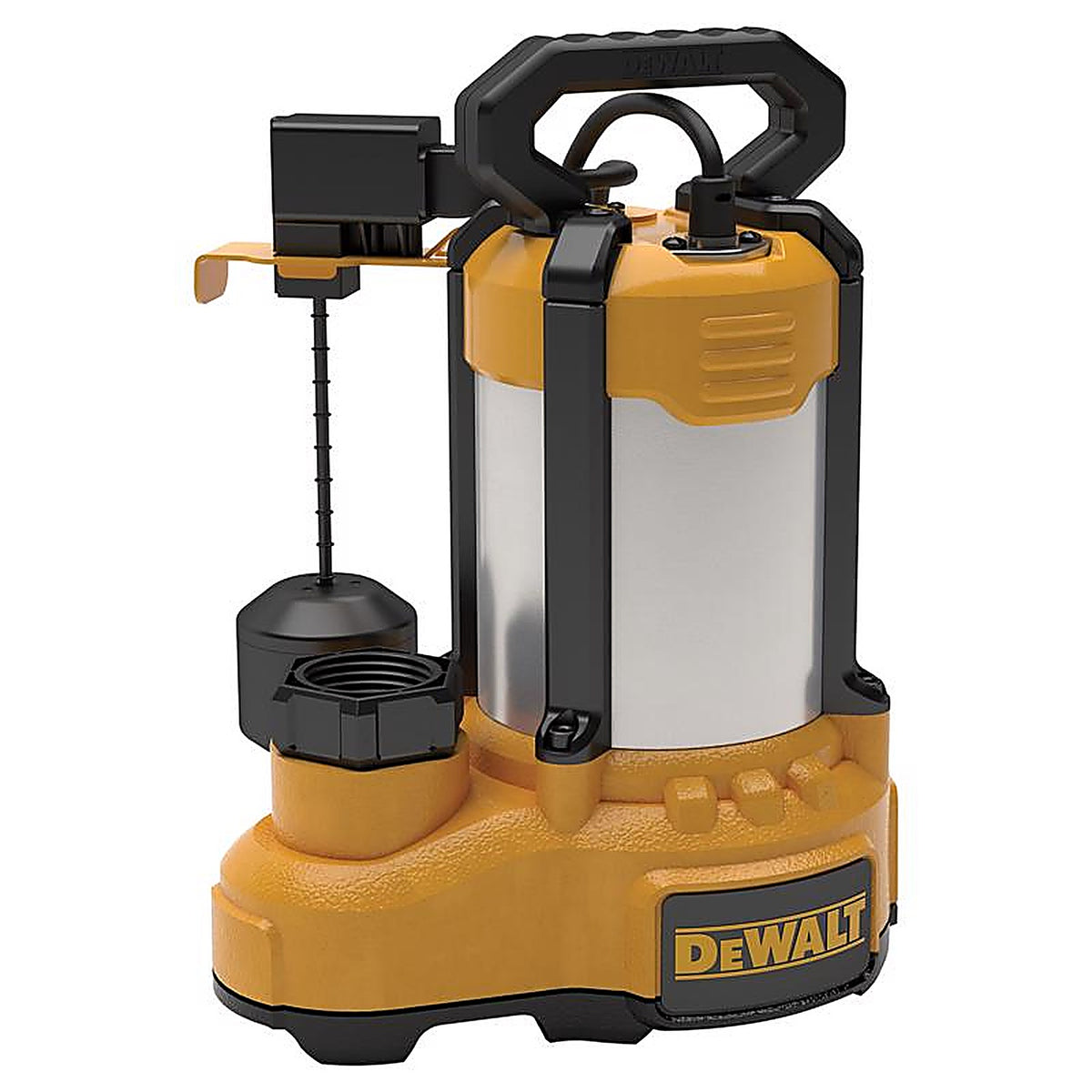 DeWalt - DXWP62183 - 1 HP 7000 GPH Stainless Steel Vertical Float Switch AC Submersible Sump Pump 10 Ft/Min