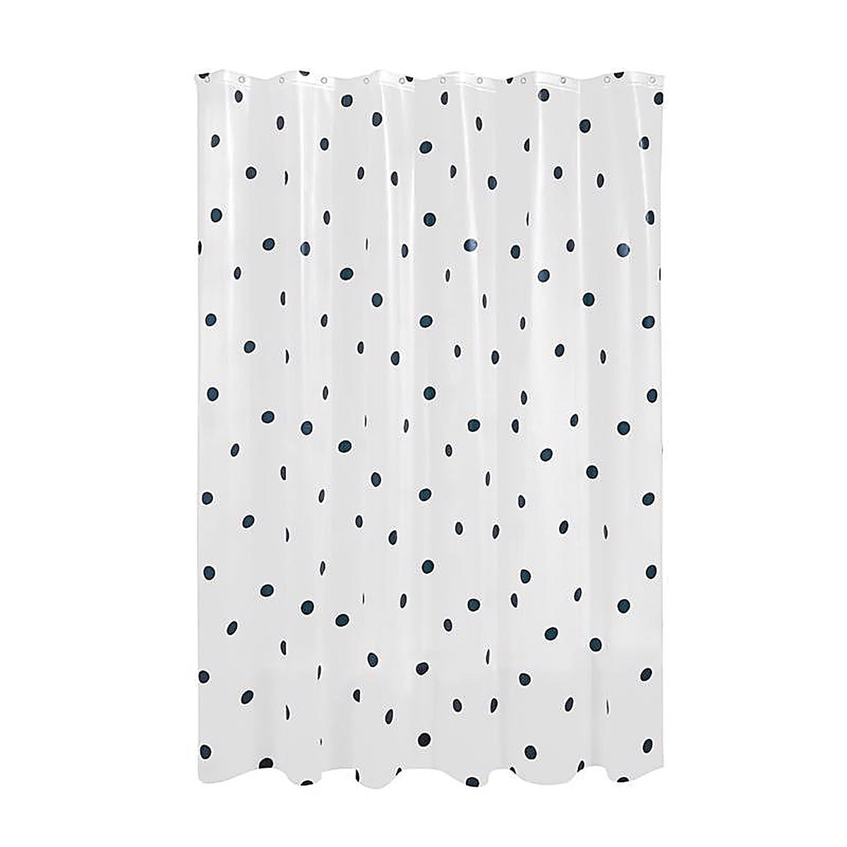 Idesign - 40312 - 72 In. H X 72 In. W White Frost Shower Curtain Peva