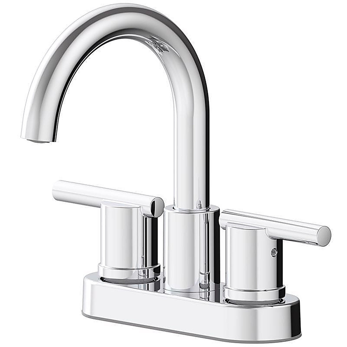 OakBrook - 67703W-7201 - Collection Alexis Chrome Modern Centerset Bathroom Sink Faucet 4 In.