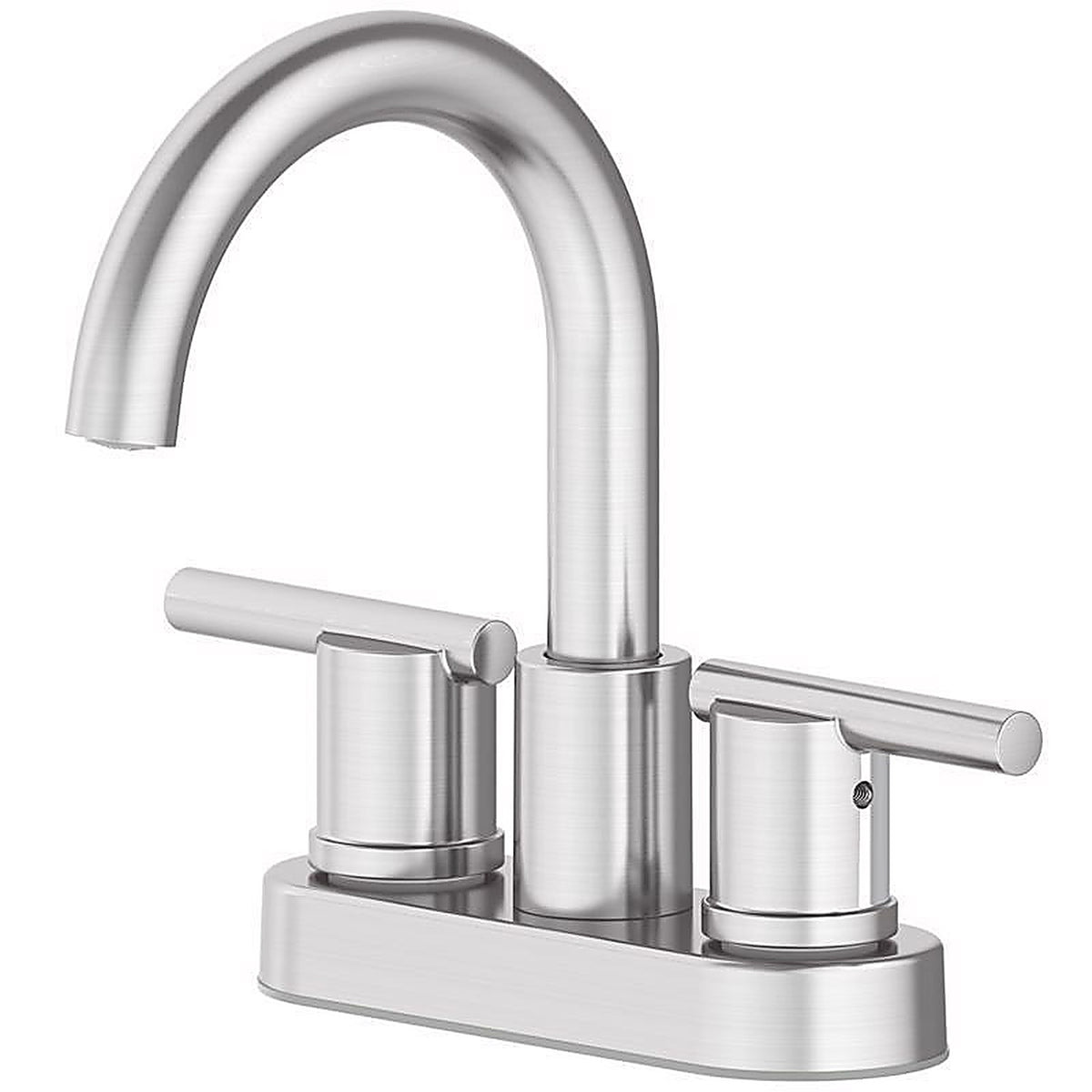 OakBrook - 67703W-7204 - Collection Alexis Brushed Nickel Modern Centerset Bathroom Sink Faucet 4 In.