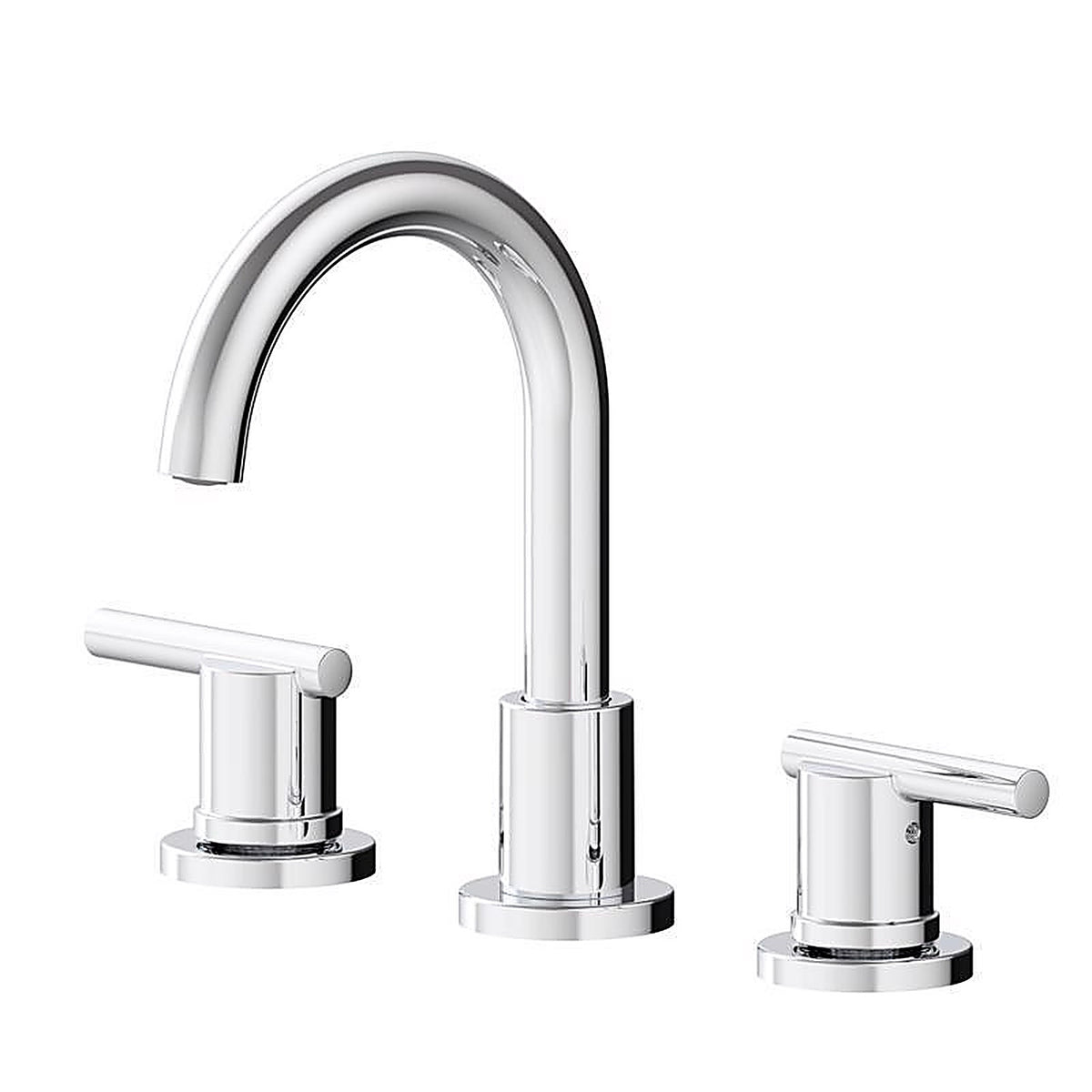 OakBrook - 67084W-6201 - Collection Alexis Chrome Modern Widespread Bathroom Sink Faucet 8 In.