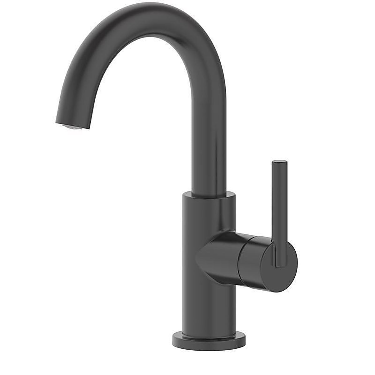 OakBrook - 67927W-607001 - Collection Alexis Matte Black Modern Single-Handle Bathroom Sink Faucet 4 In.