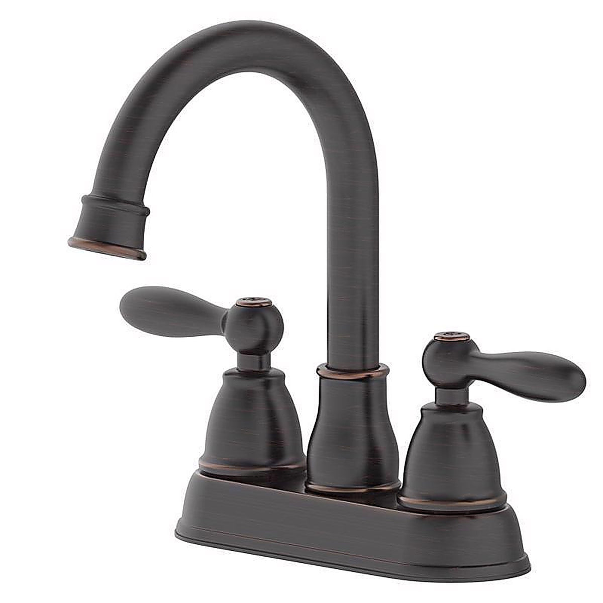 OakBrook - 67513W-632707 - Collection Jennifer Oil Rubbed Bronze Traditional Centerset Bathroom Sink Faucet 4 In.