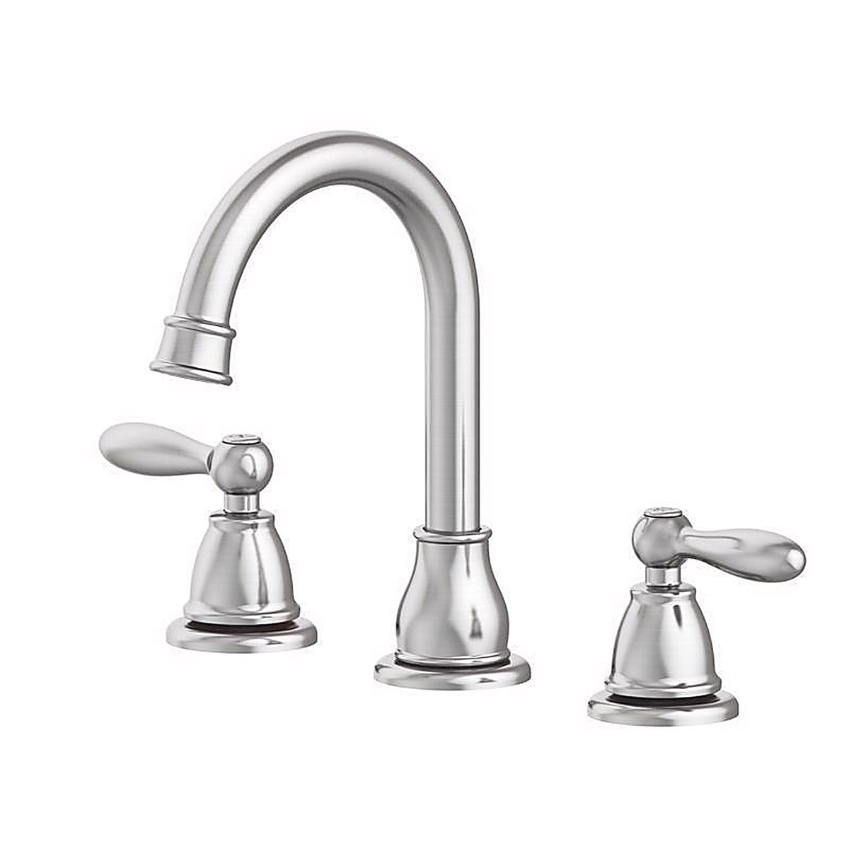 OakBrook - 67084W-6304 - Collection Jennifer Brushed Nickel Traditional Widespread Bathroom Sink Faucet 8 In.