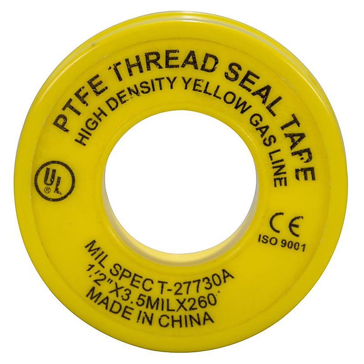 Weld-On - 80320 - Yellow 1/2 In. W X 260 In. L Thread Seal Tape