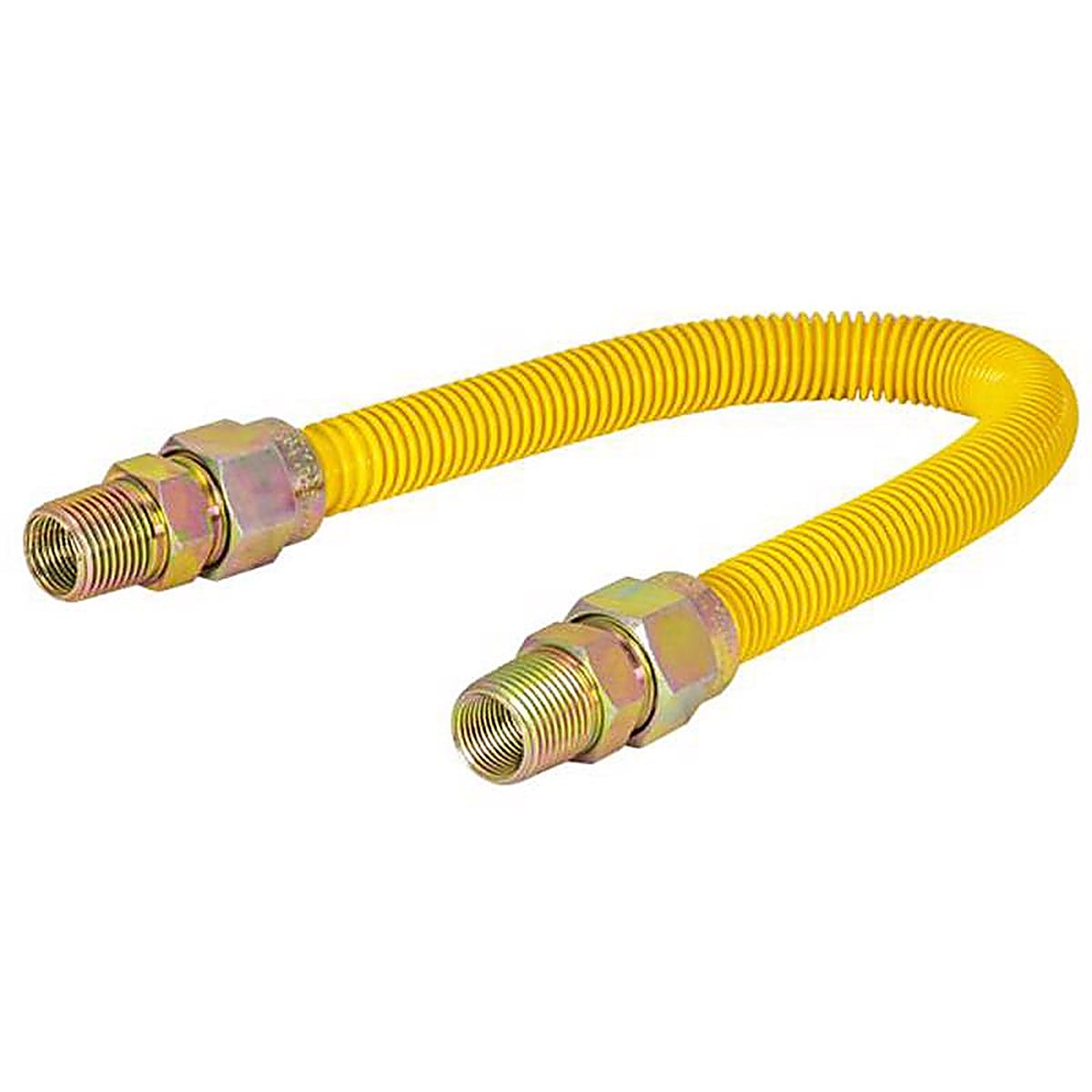 Eastman - 30YE515012 - Steel-Flex 1/2 In. Id Each X 5/8 In. D OD 12 In. Stainless Steel Gas Appliance Connector
