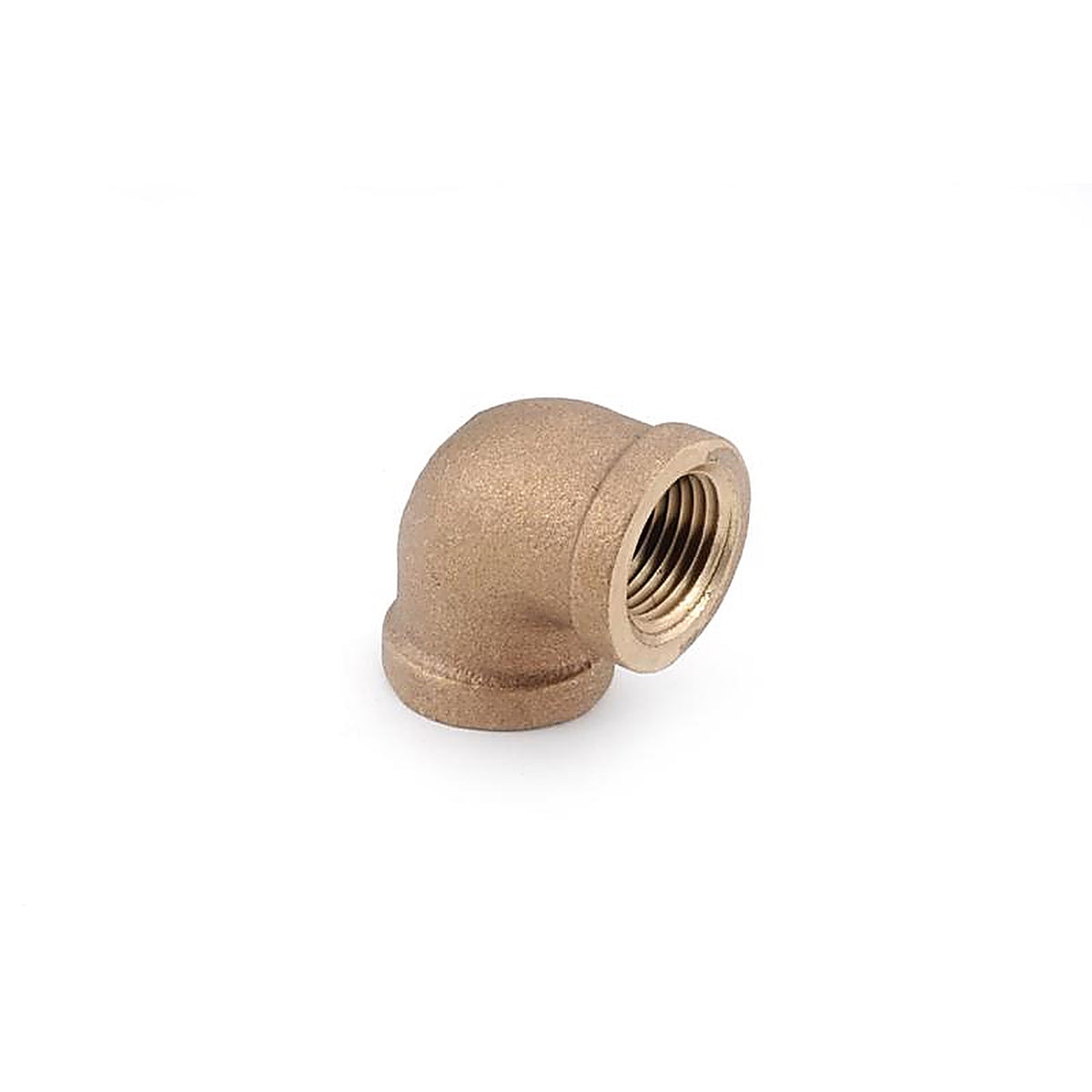 Anderson Metals - 738100-20 - 1-1/4 In. Fip In. X 1-1/4 In. D Fip Red Brass 90 Degree Elbow