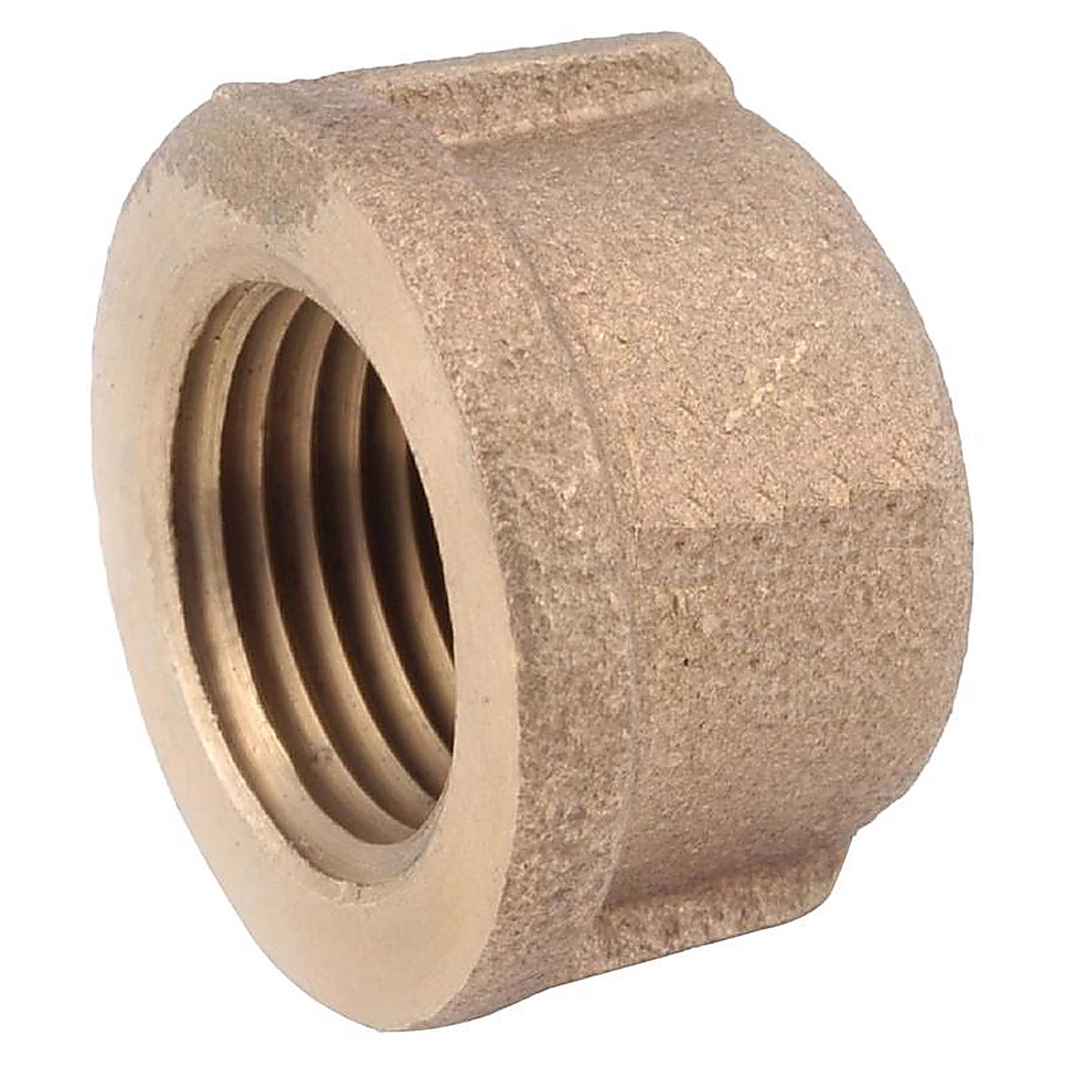 Anderson Metals - 738108-08 - 1/2 In. FPT In. Red Brass Cap