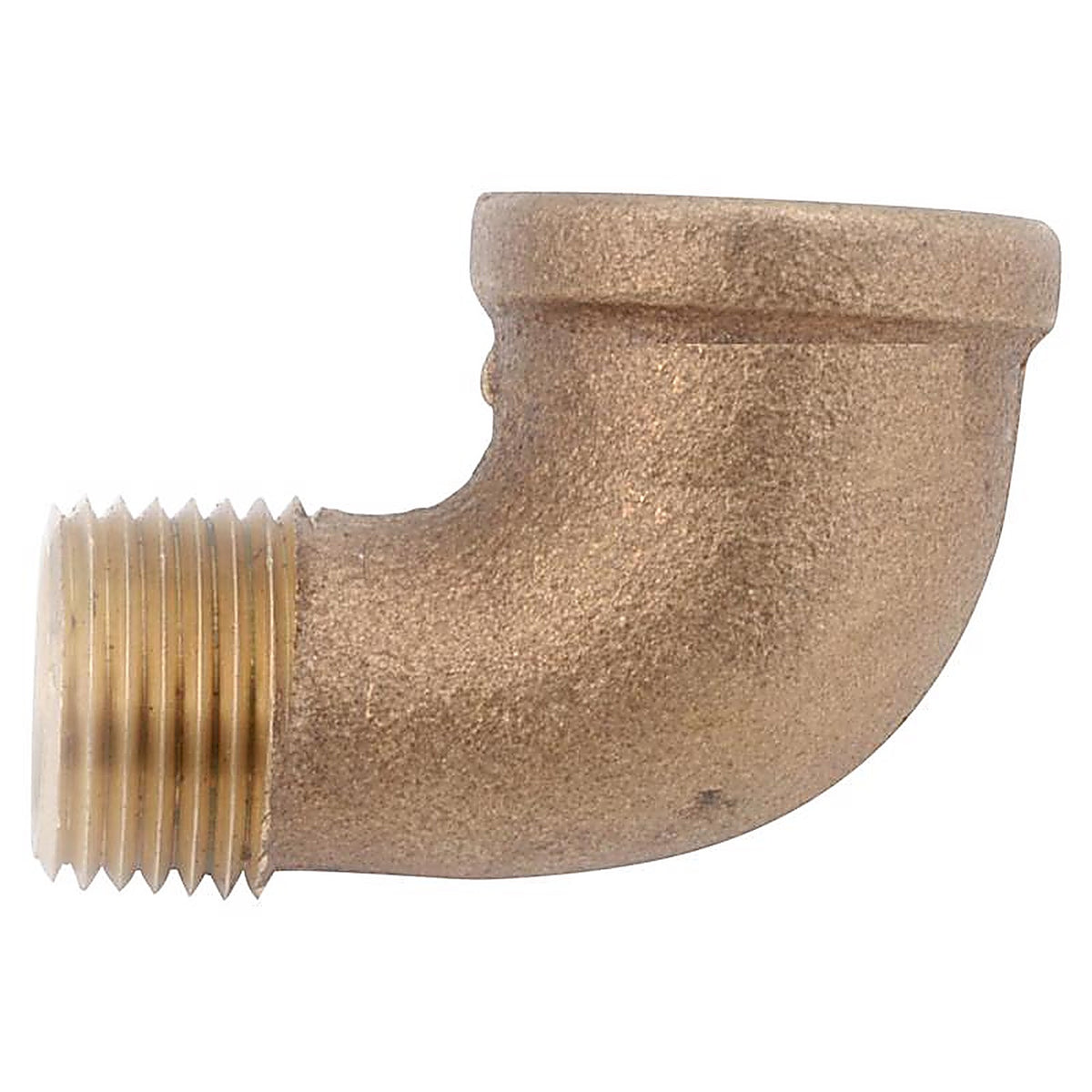 Anderson Metals - 738116-08 - 1/2 In. Fip In. X 1/2 In. D MIP Red Brass 90 Degree Street Elbow