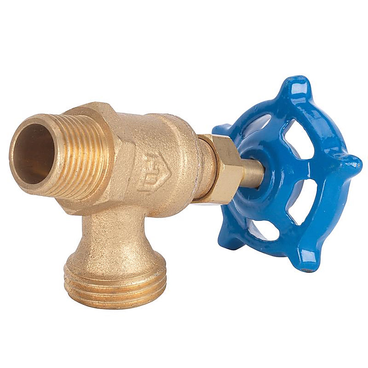 Homewerks VBDCONF3 1/2 in. MIP X 3/4 in. MHT Brass Boiler Drain