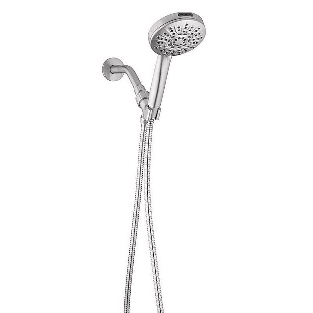 OakBrook - SH-OB10003BN - Collection Brushed Nickel Abs Plastic 6 Settings Handheld Showerhead 1.8 GPM