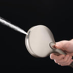 OakBrook - SH-OB10003BN - Collection Brushed Nickel Abs Plastic 6 Settings Handheld Showerhead 1.8 GPM