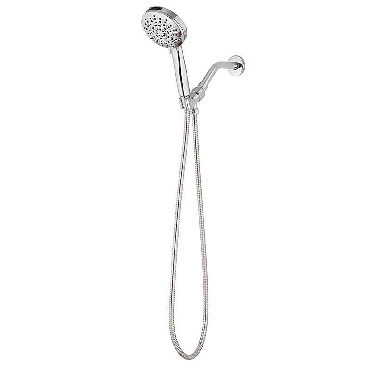 OakBrook - SH-OB10003CH - Collection Brushed Chrome Abs Plastic 6 Settings Handheld Showerhead 1.8 GPM