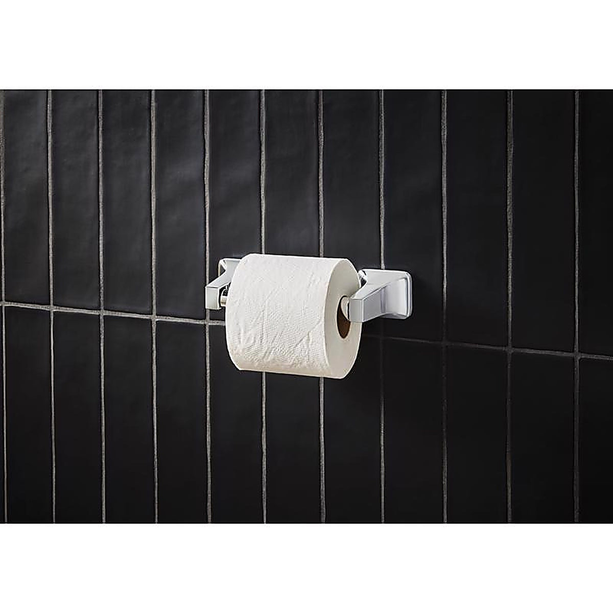 OakBrook - BH-OB3002CH - Chrome Metallic Toilet Paper Holder