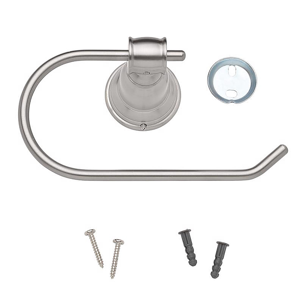 OakBrook - BH-OB4002BN - Brushed Nickel Metallic Toilet Paper Holder