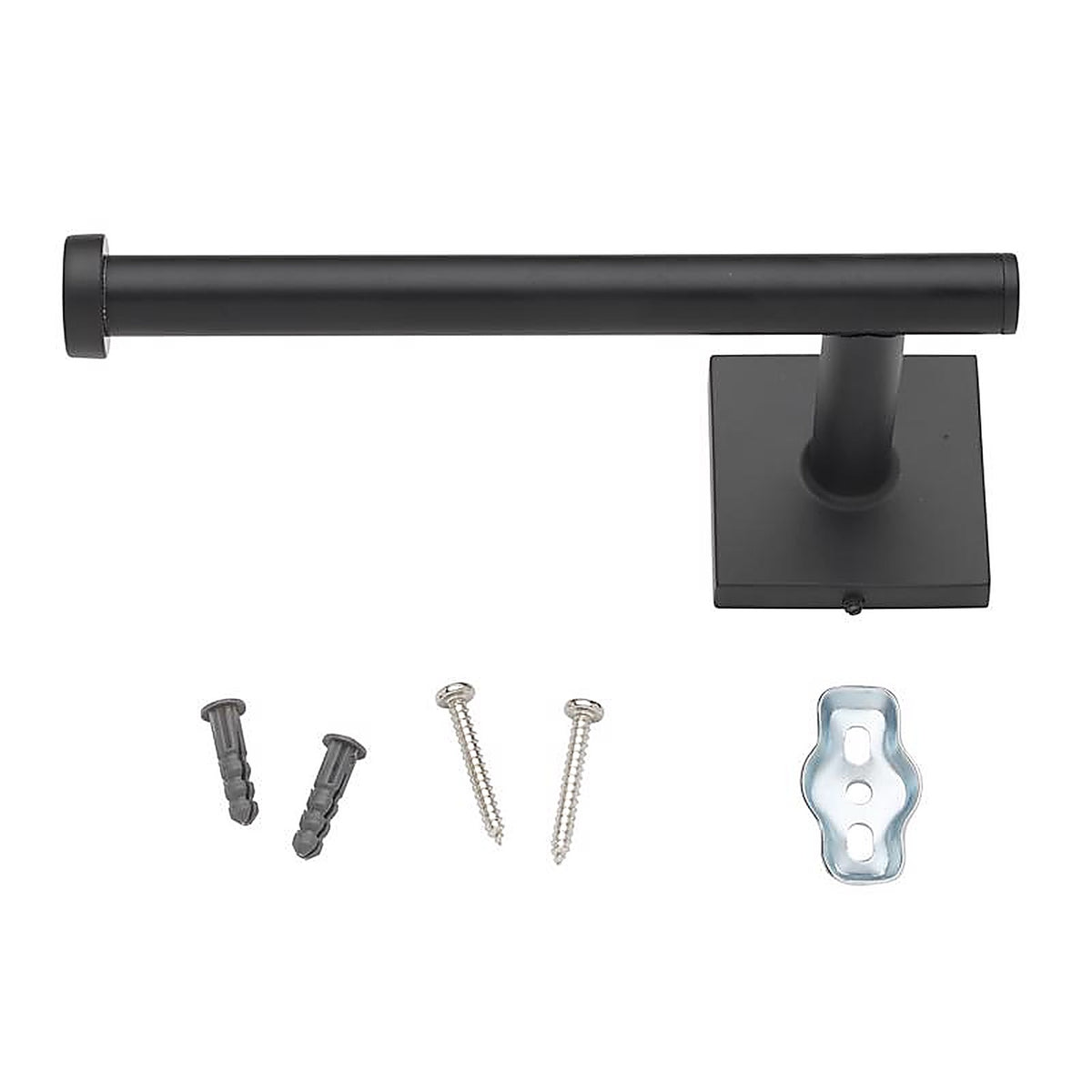 OakBrook - BH-OB5002MB - Matte Black Toilet Paper Holder