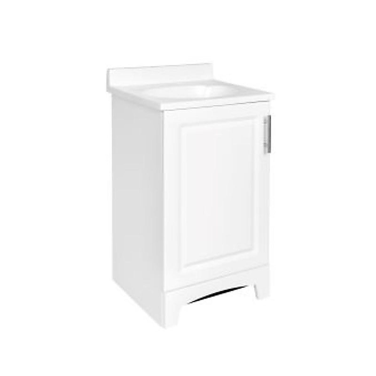 Royal Cabinets - 80-8101-1-1594 - Single White Bathroom Vanity 19 In. W X 17 In. D X 33.5 In. H