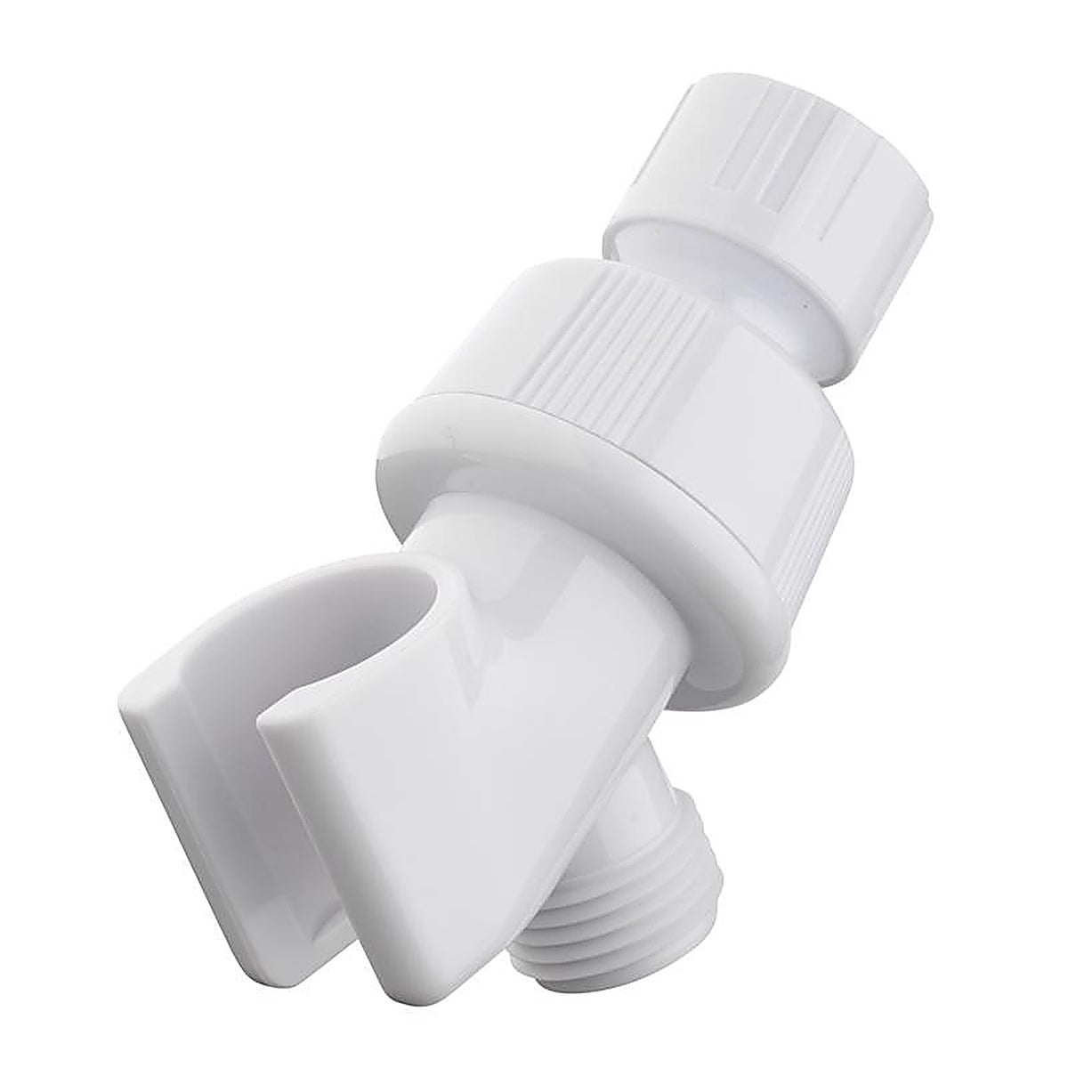 OakBrook - SA-OB70007WH - Collection White Plastic Shower Arm Mount