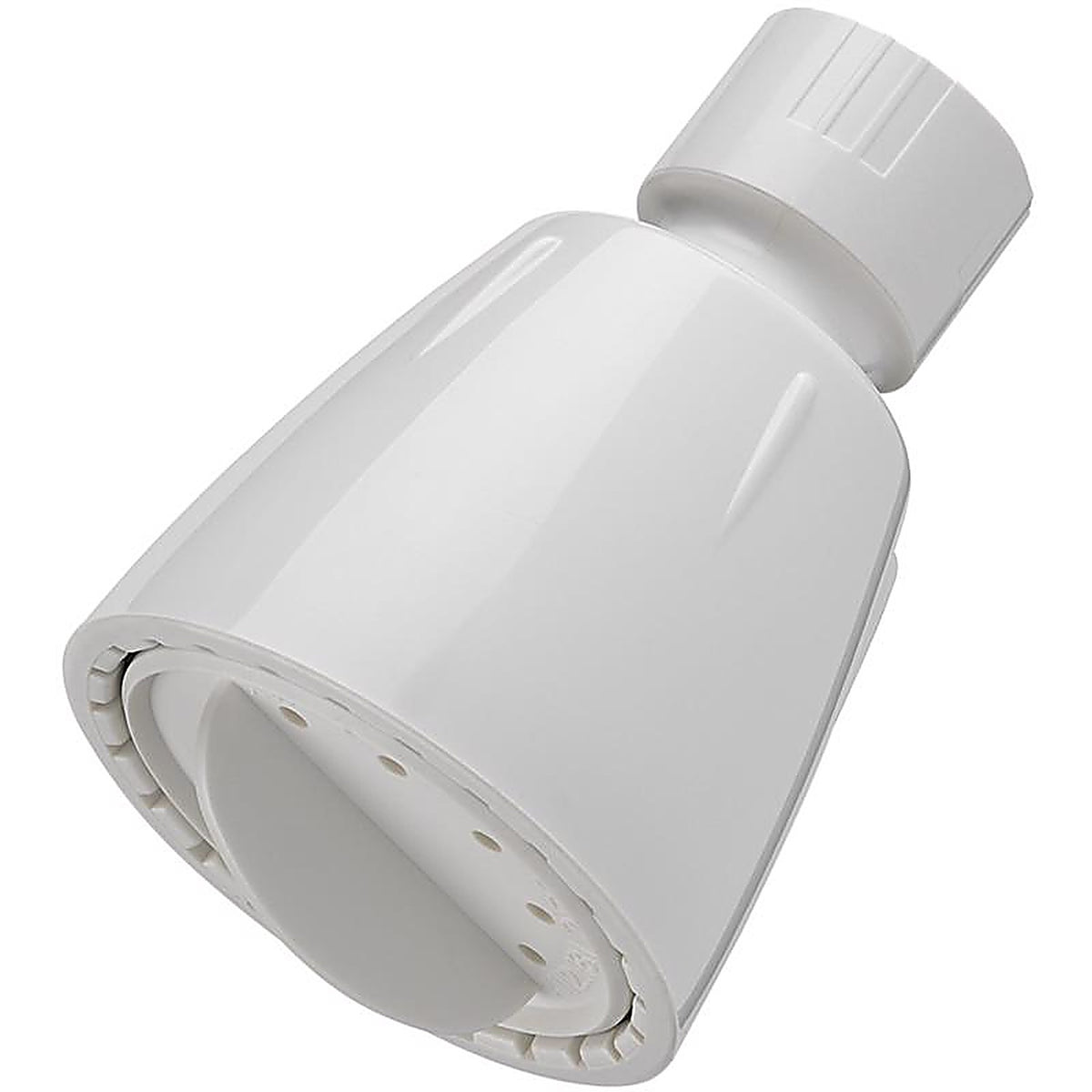 OakBrook - SH-OB10001WH - Collection White Abs Plastic 1 Settings Wallmount Showerhead 1.8 GPM