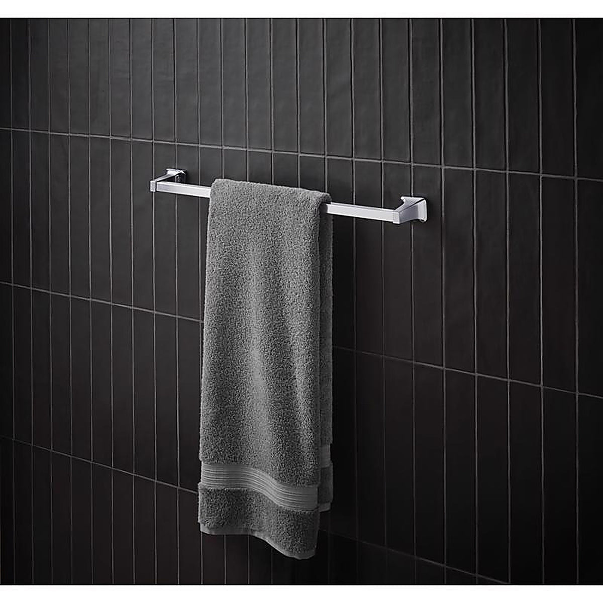 OakBrook - BH-OB3024CH - Collection Chrome Towel Bar 24 In. L Die Cast Zinc