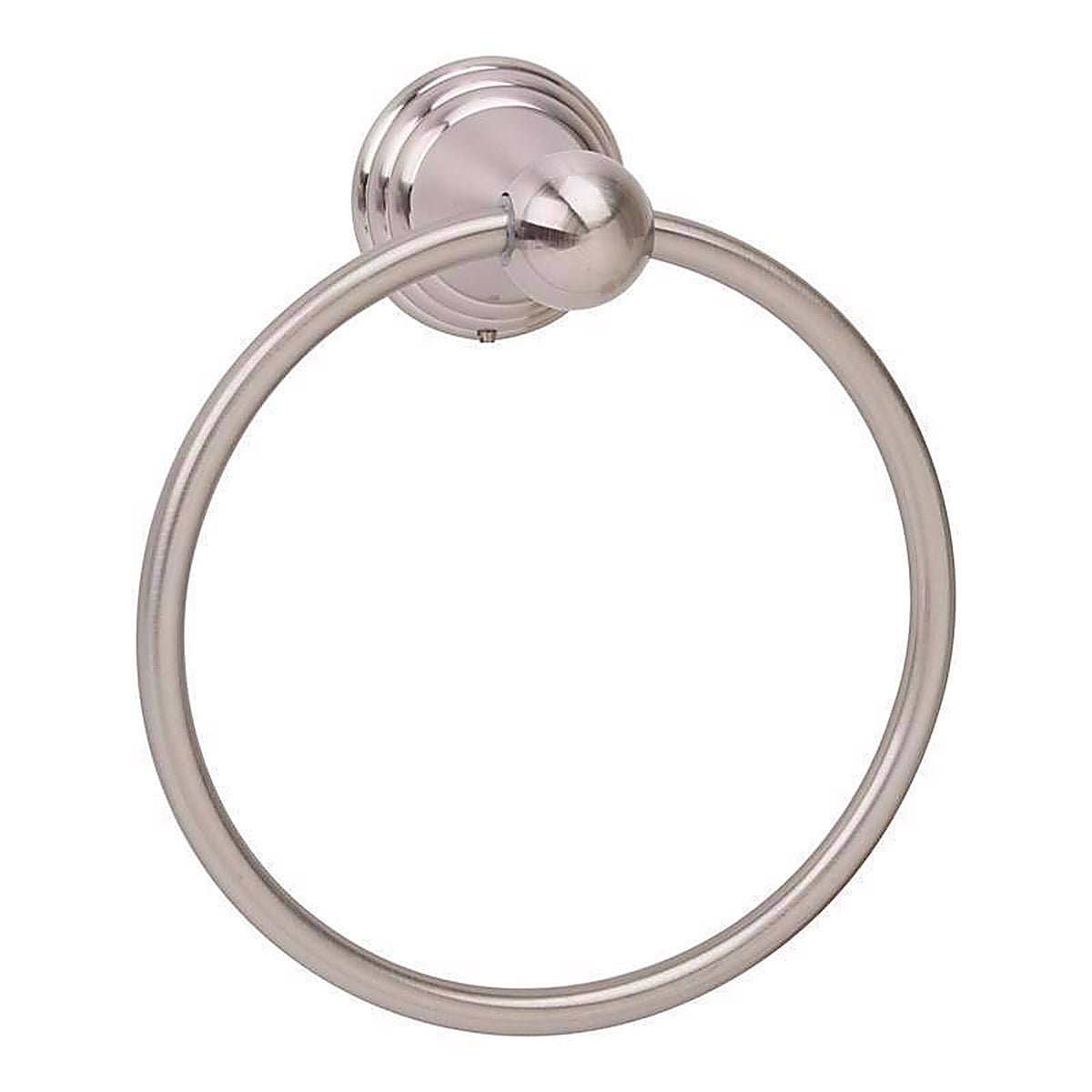 OakBrook - BH-OB4001BN - Collection Brushed Nickel Towel Ring Die Cast Zinc