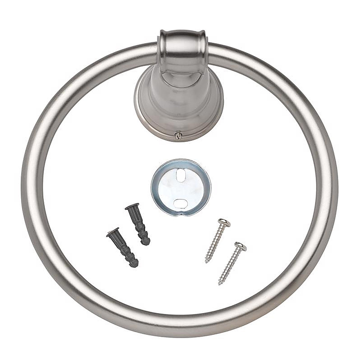 OakBrook - BH-OB4001BN - Collection Brushed Nickel Towel Ring Die Cast Zinc