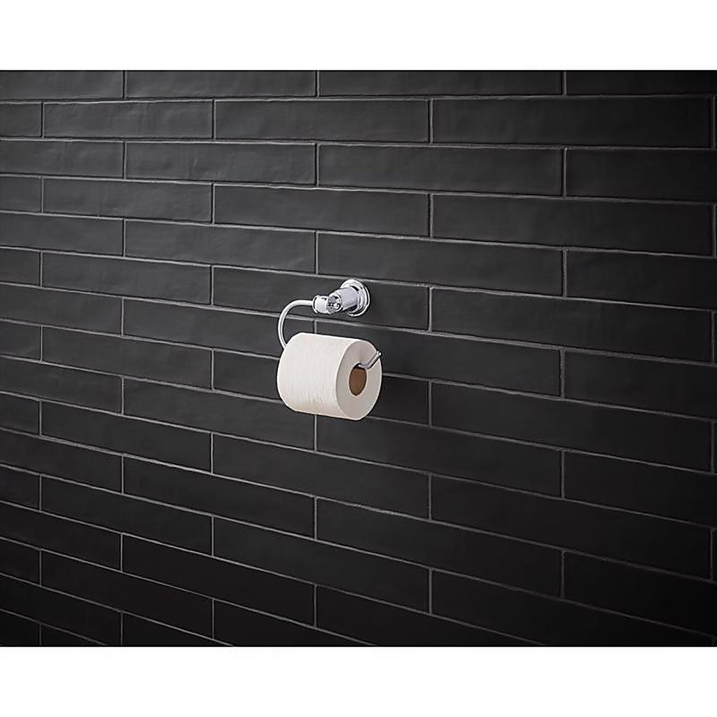 OakBrook - BH-OB4002CH - Chrome Metallic Toilet Paper Holder