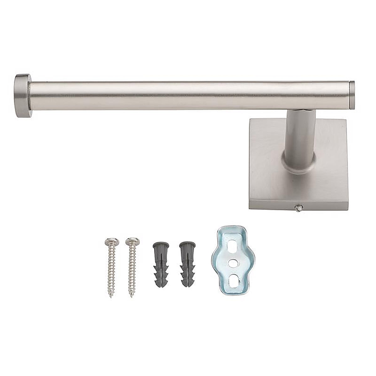 OakBrook - BH-OB5002BN - Brushed Nickel Metallic Toilet Paper Holder