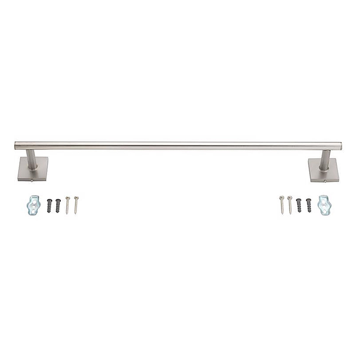 OakBrook - BH-OB5024BN - Collection Brushed Nickel Towel Bar 24 In. L Die Cast Zinc